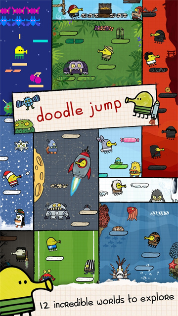 涂鸦跳跃官方正版(doodle jump) v3.11.38 手机版 2